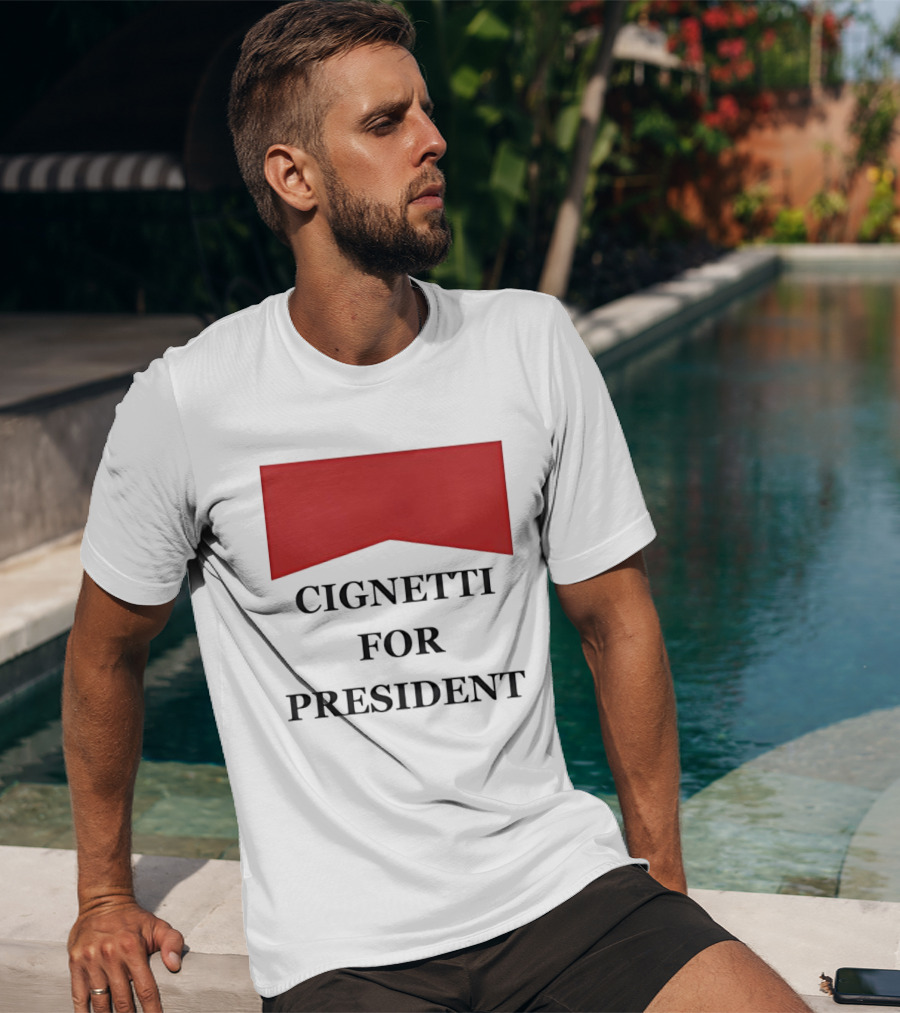 Cignetti For President Marlboro T-Shirt