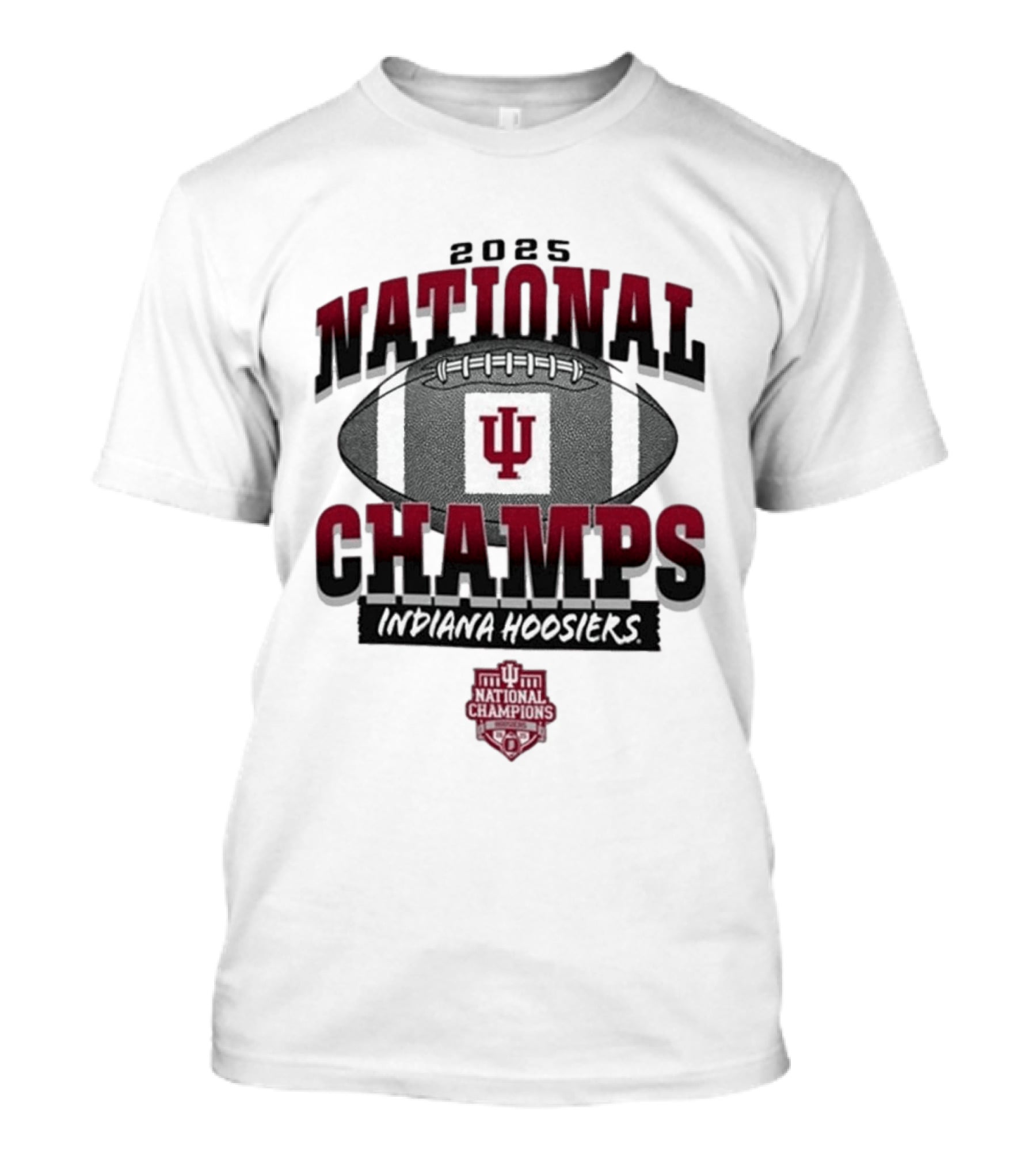 2025 National Champs Indiana Hoosiers Football Victory T-Shirt