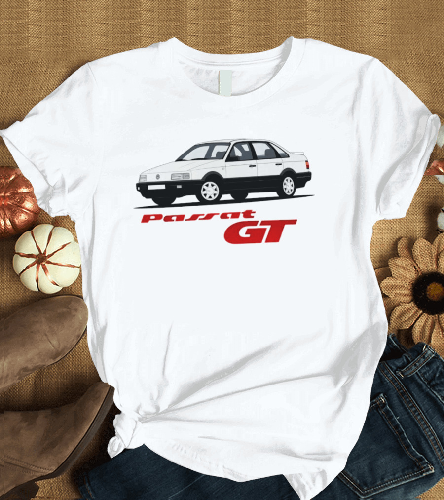 Volkswagen Passat GT B3 Classic Vintage Car T-Shirt