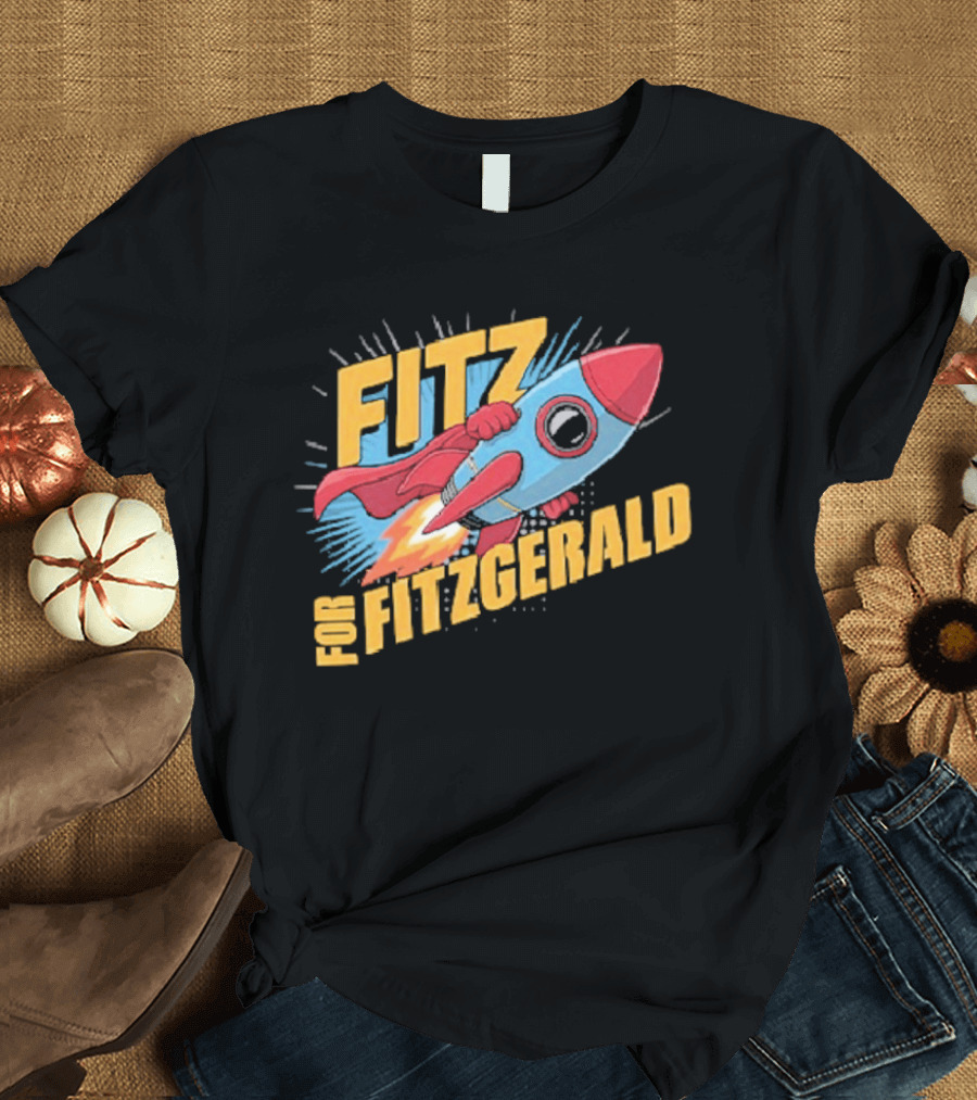 FITZ For FITZGERALD Rocketship T-Shirt