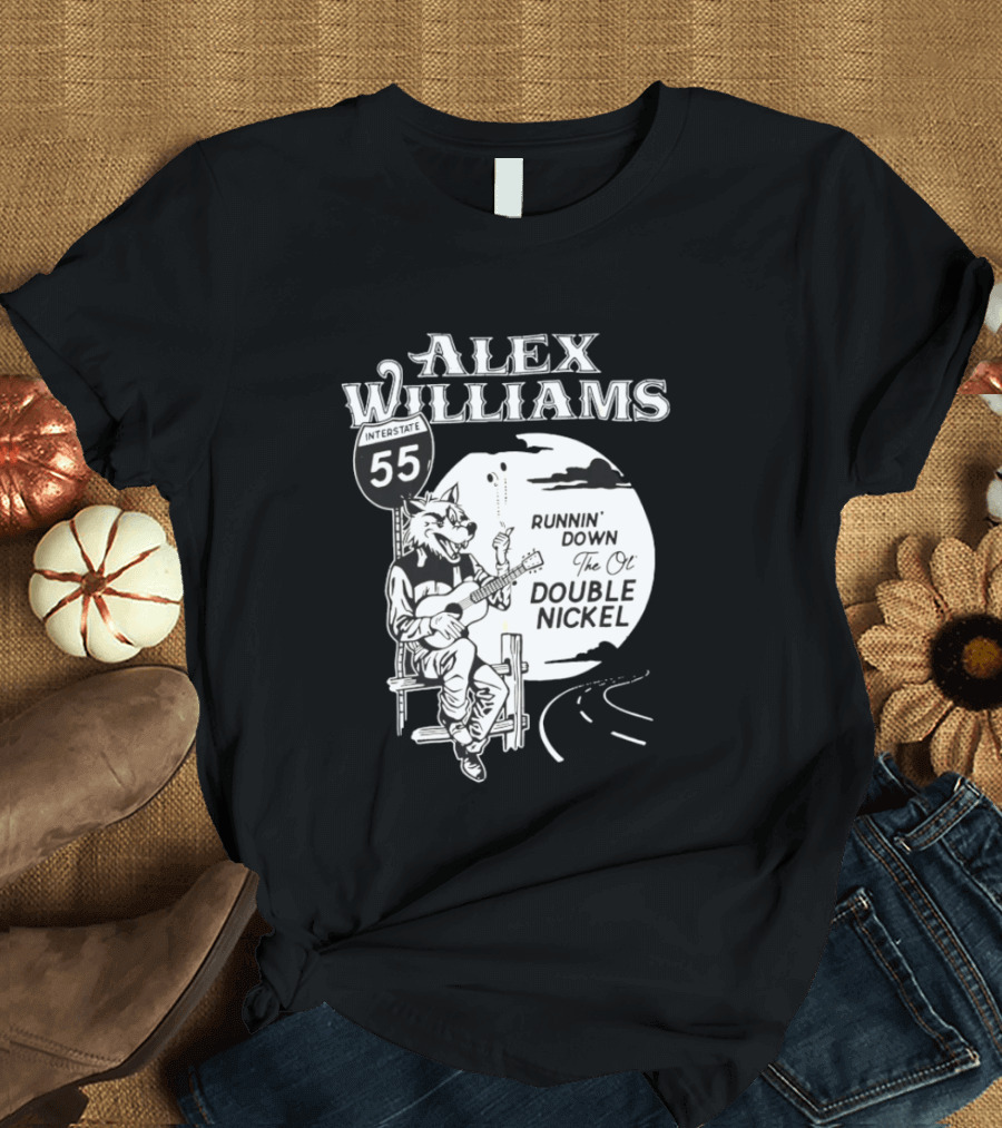 Alex Williams 55 Runnin' Down The Ol' Double Nickel T-Shirt