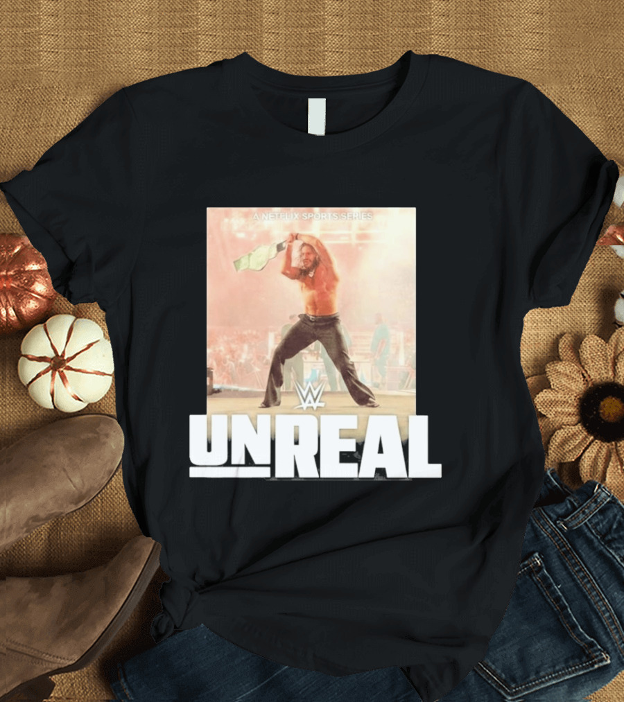 A Netflix Sports Series WWE Seth Rollins Unreal Championship Moment T-Shirt