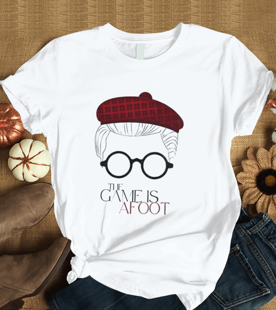 Alan Cumming Traitors The Game Is Afoot Red Beret Glasses T-Shirt