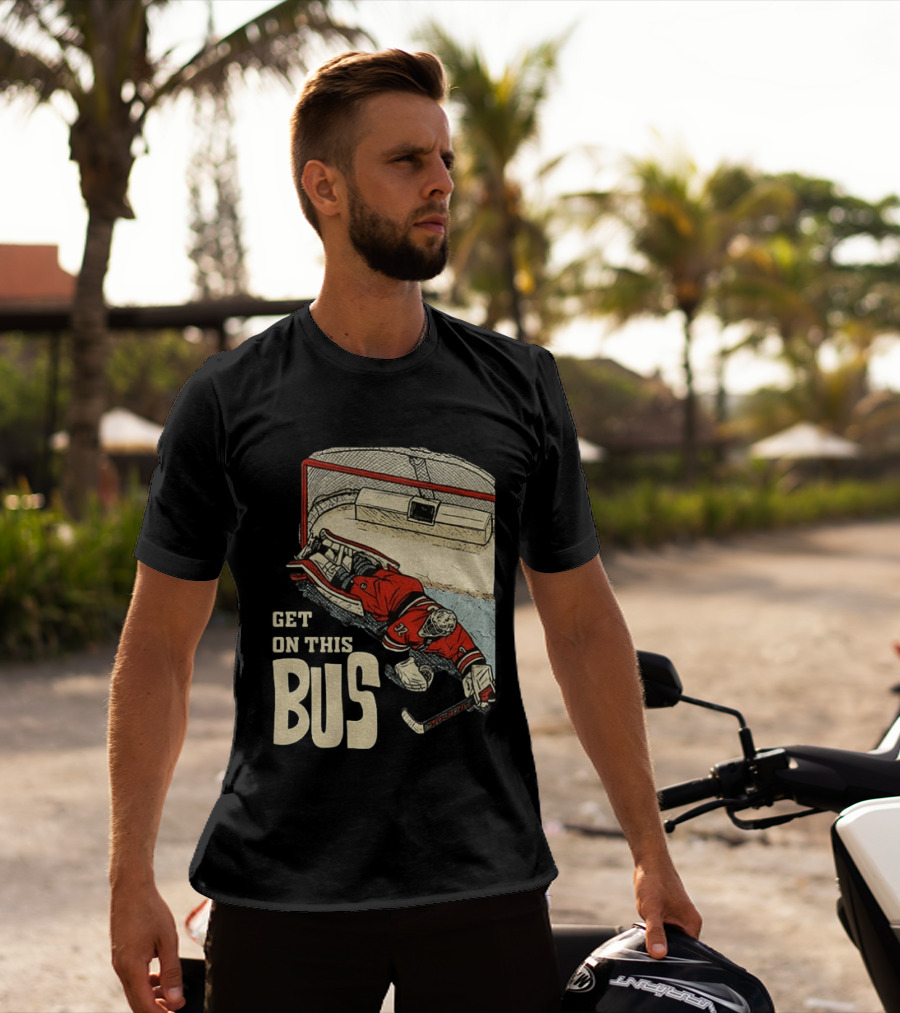 Brandon Bussi Carolina Hurricanes Get On This Bus NHL T-Shirt