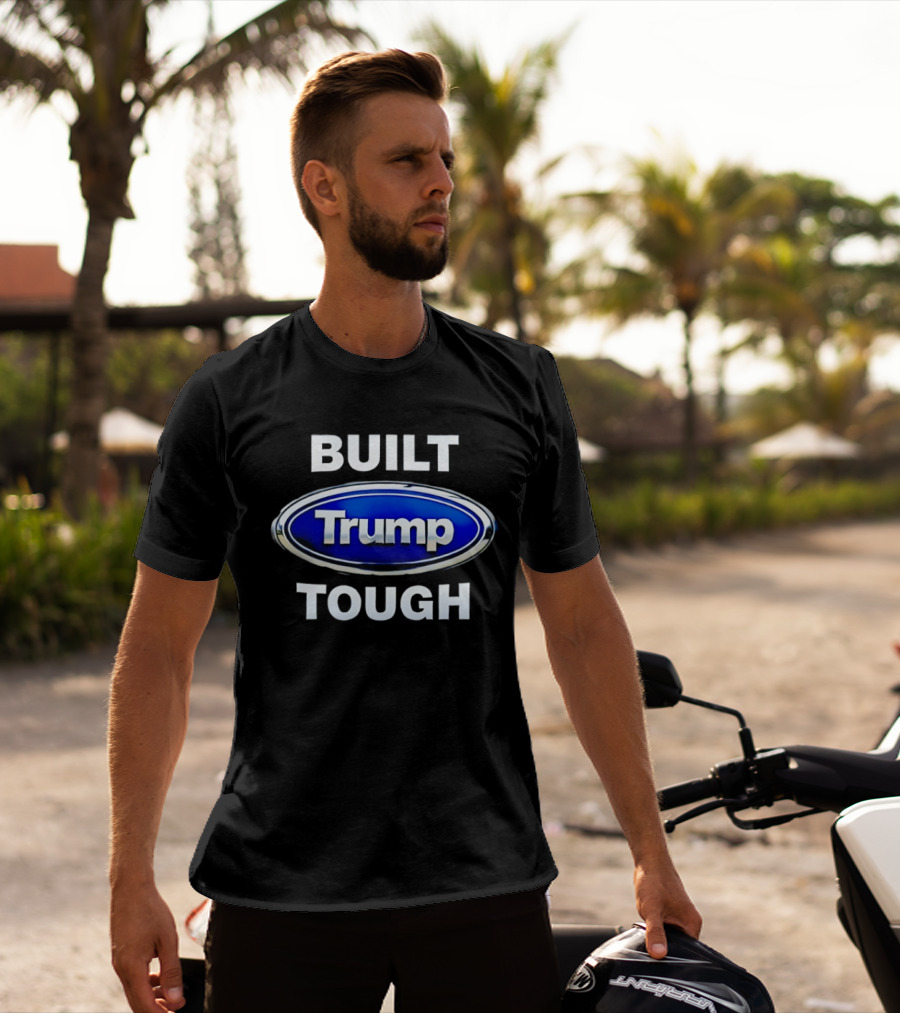Built Tough Trump Oval T-Shirt