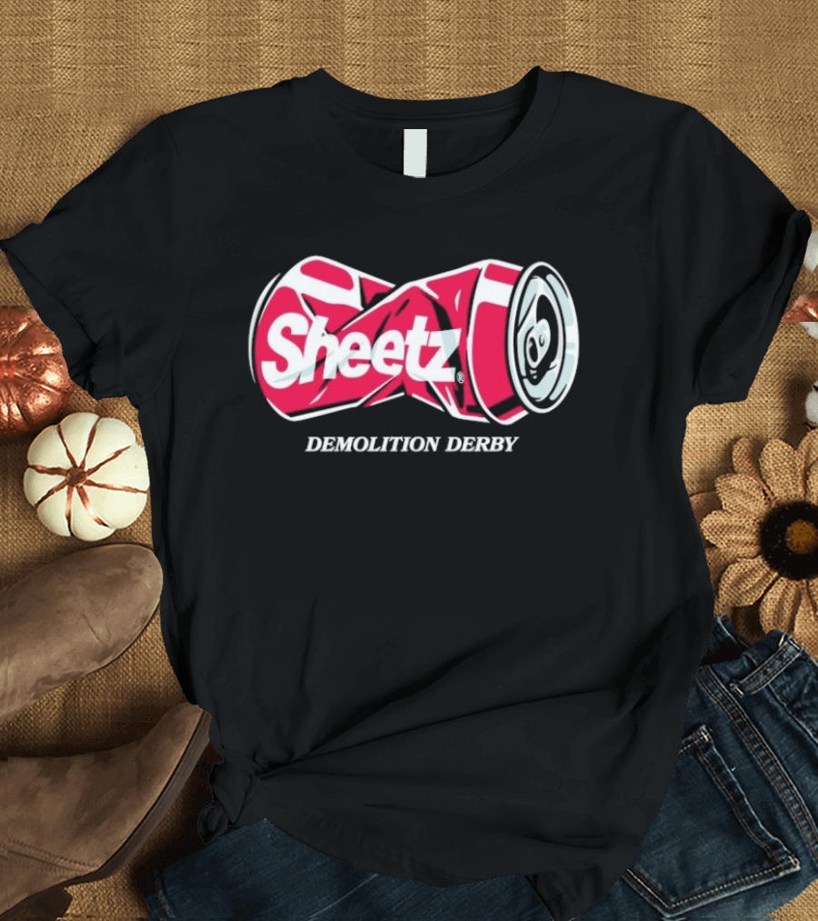 Sheetz Demolition Derby Crushed Can T-Shirt