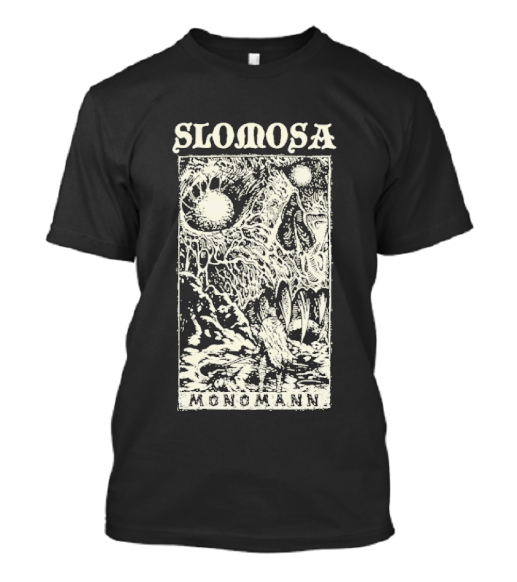 Slomosa Monomann Psychedelic Scandinavian T-Shirt