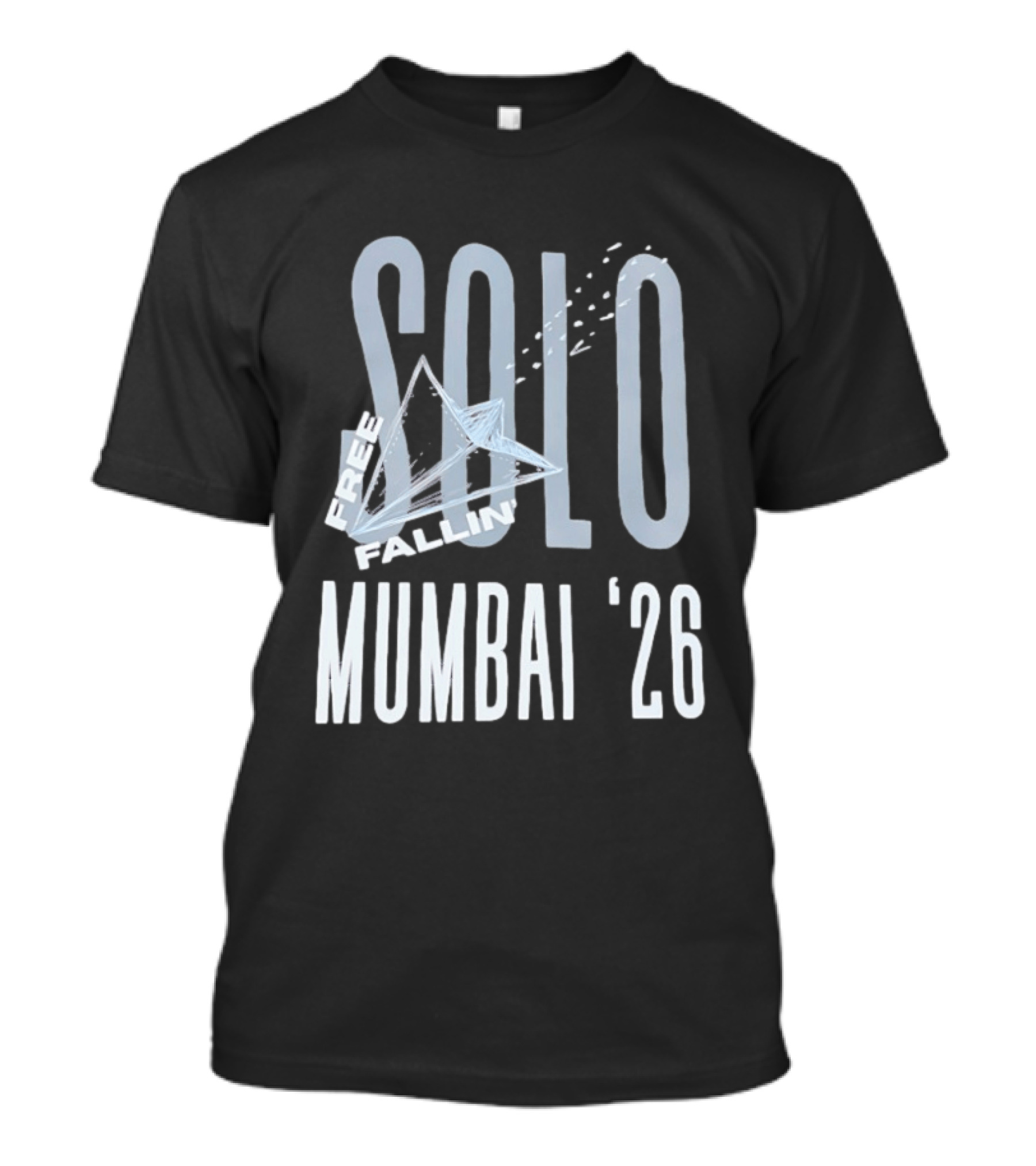 Solo Free Fallin' Mumbai '26 Adventure T-Shirt