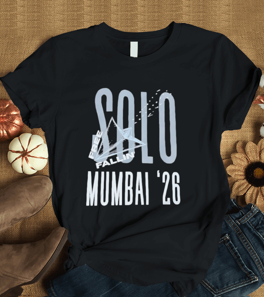 Solo Free Fallin' Mumbai '26 Adventure T-Shirt