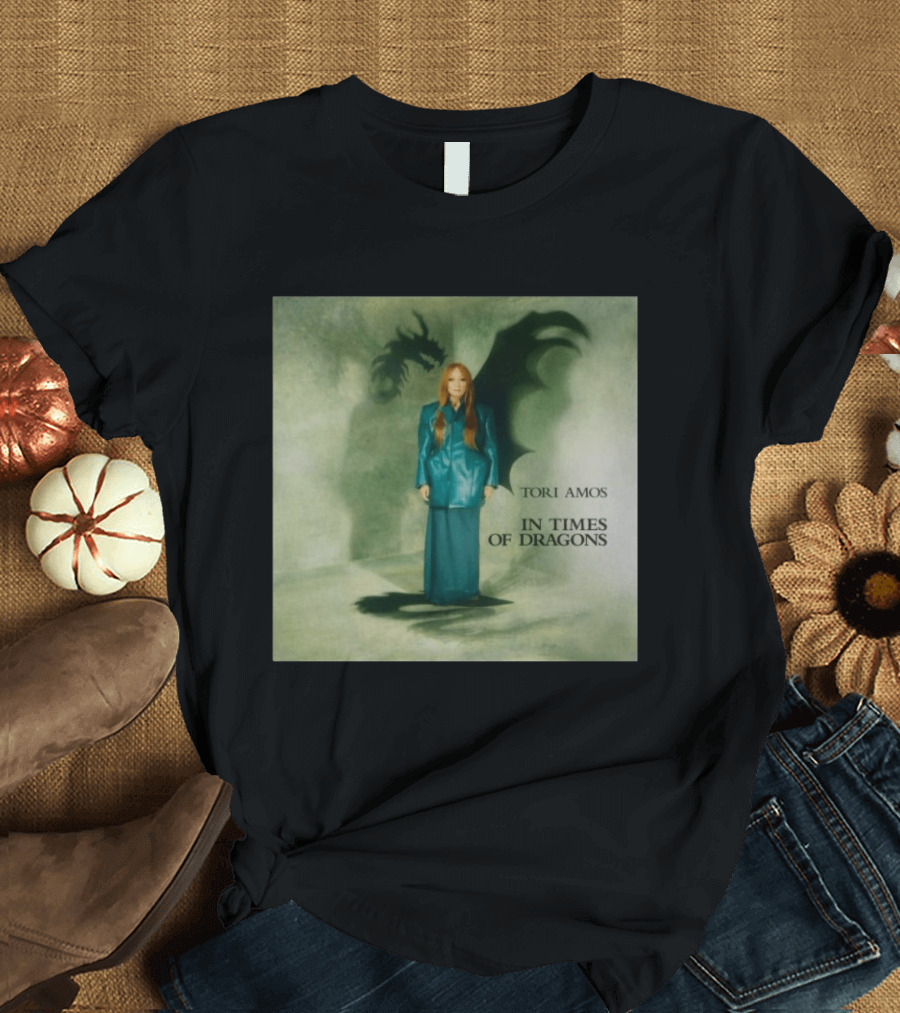 Tori Amos In Times Of Dragons US Tour 2026 Shadowed Dragon T-Shirt