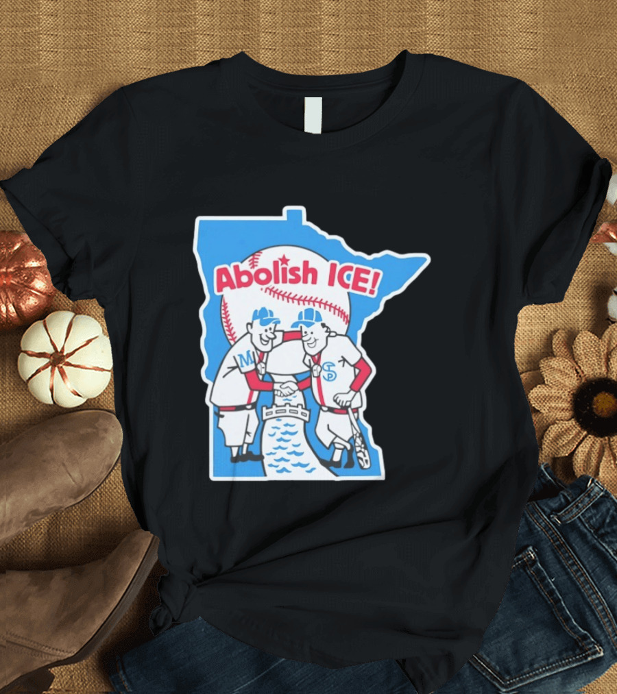 Abolish ICE Twins T-Shirt