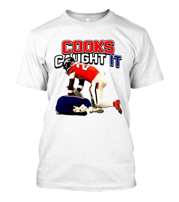Buffalo Bills Mafia Cooks Caught It Football Play T-Shirt
