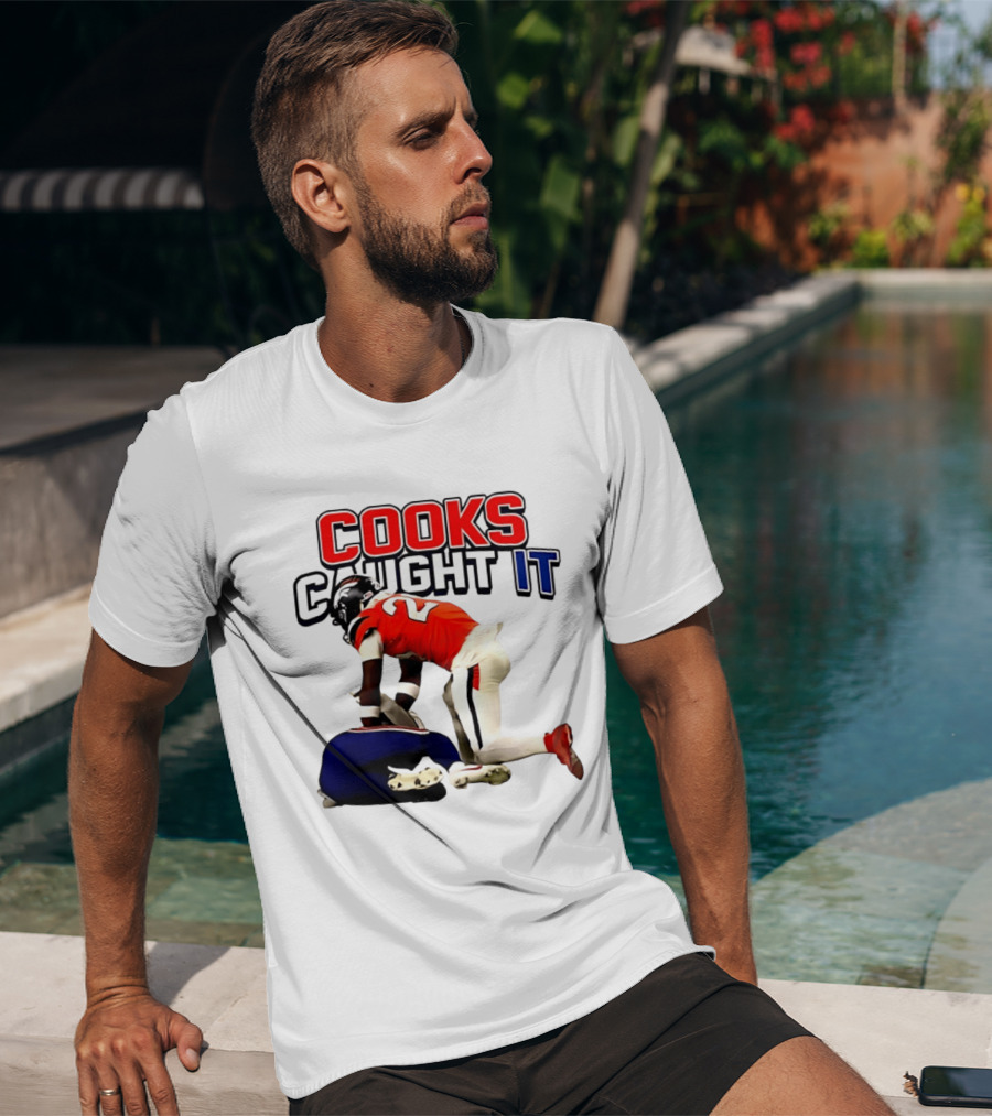 Buffalo Bills Mafia Cooks Caught It Football Play T-Shirt