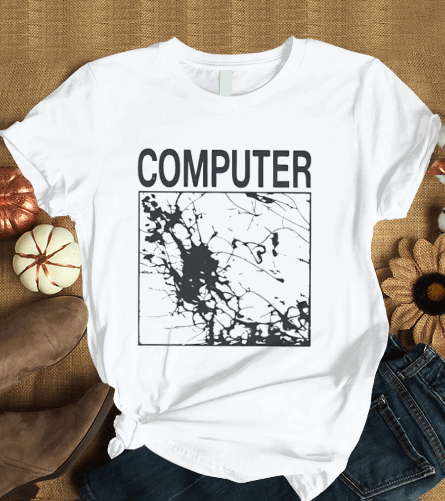 COMPUTER Gamer Gaming Splatter T-Shirt