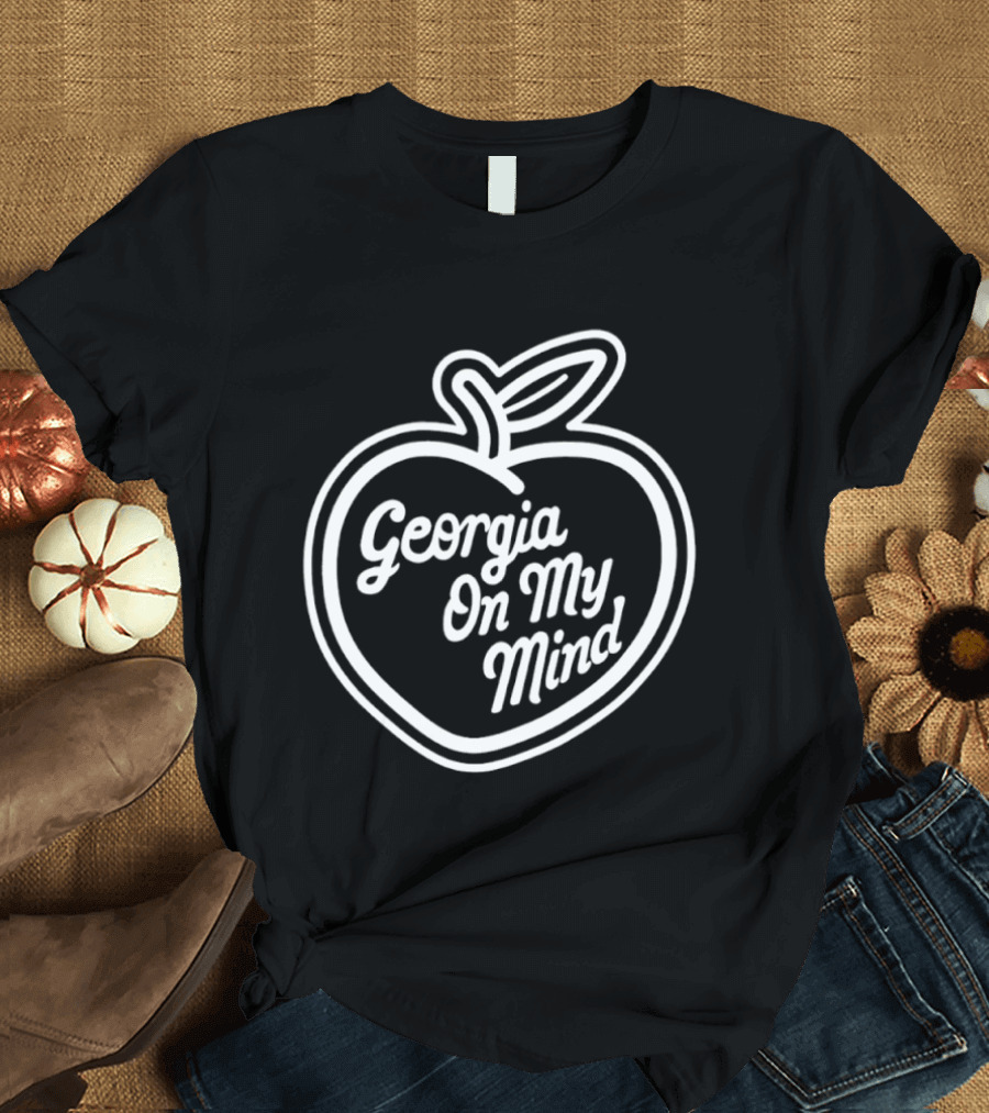 Georgia On My Mind Peach T-Shirt