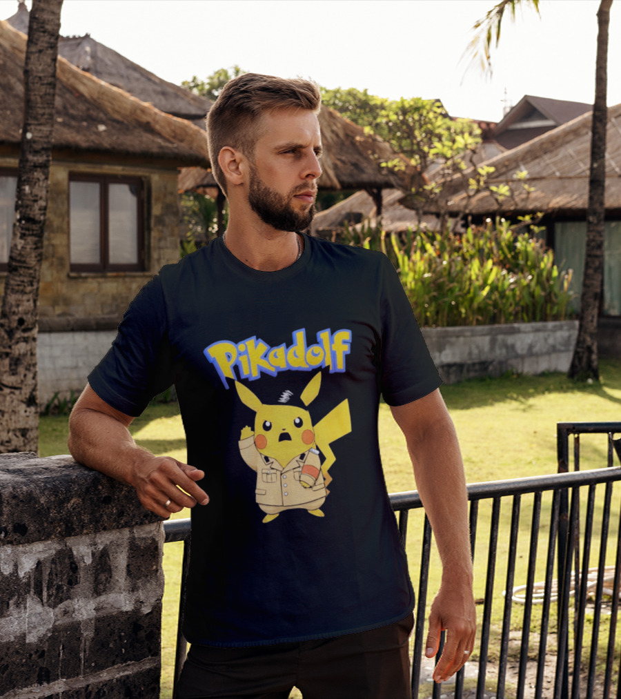 Pikadolf Pikachu Adolf Hitler T-Shirt