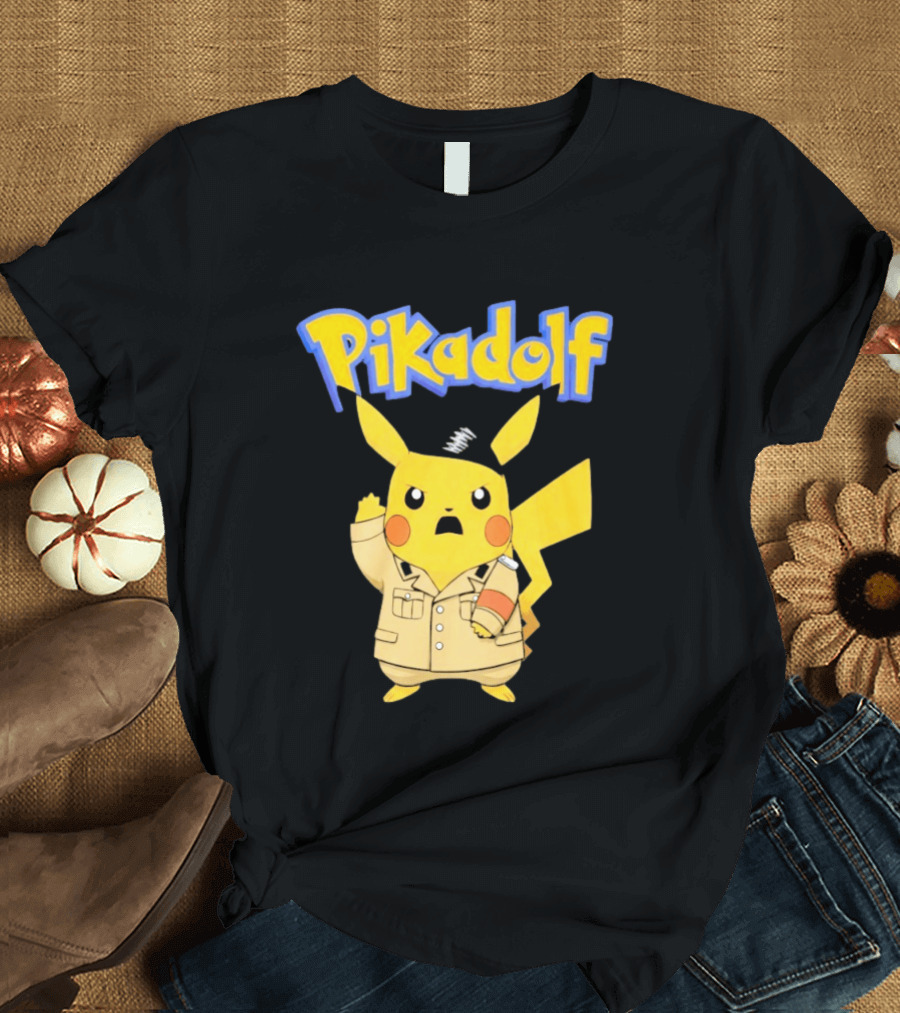 Pikadolf Pikachu Adolf Hitler T-Shirt