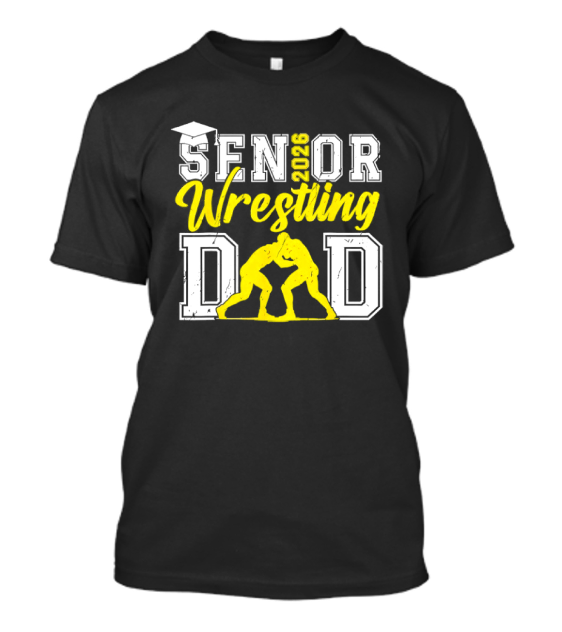 Senior Wrestling Dad 2026 Class Of 2026 T-Shirt