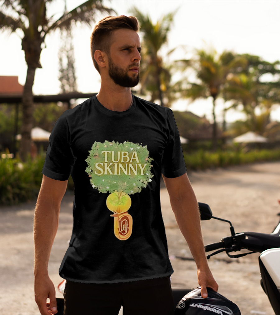 Tuba Skinny Tree And Tuba T-Shirt