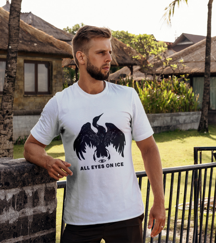 All Eyes On ICE Minnesota Rebel Loon Bird T-Shirt