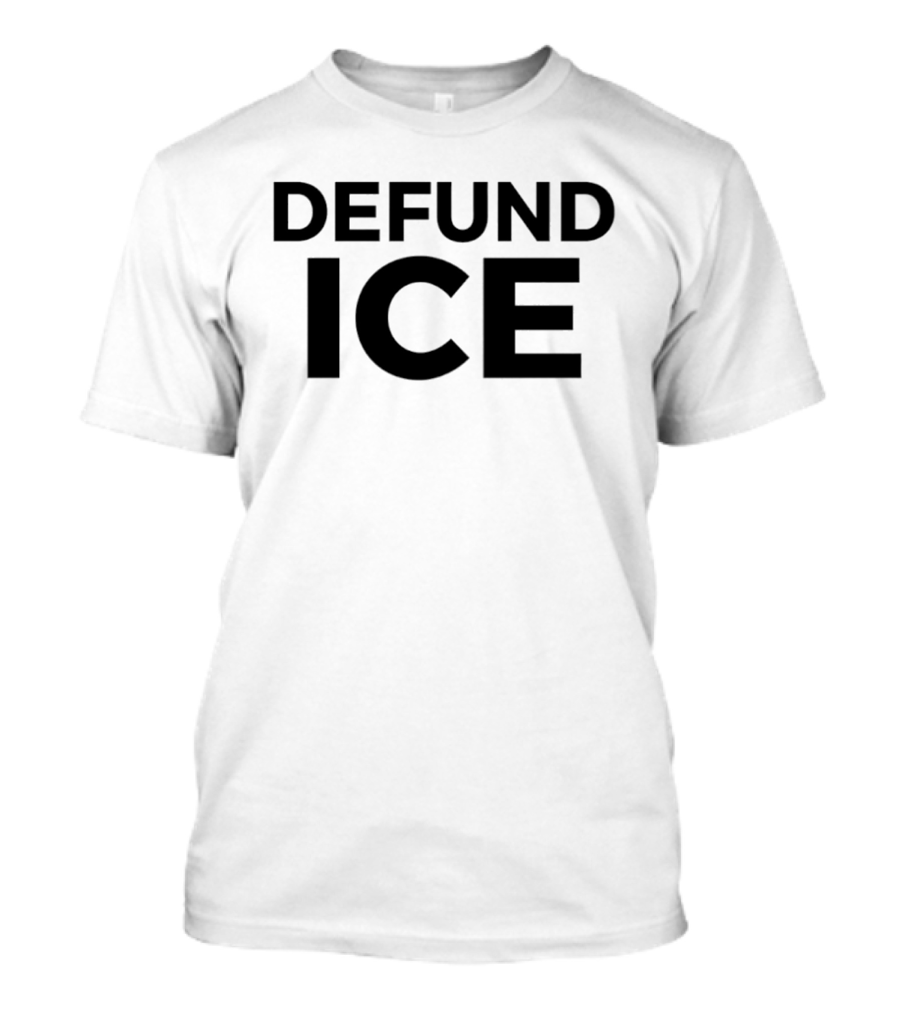 Defund ICE Bold Statement Activism T-Shirt