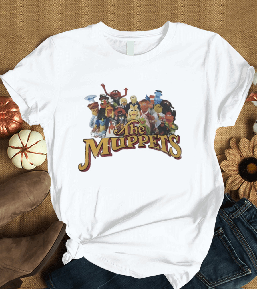 The Muppets Classic Characters Ensemble Collage T-Shirt