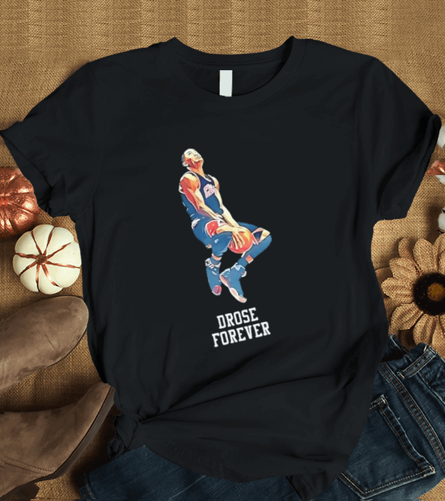 Drose Forever Chicago Bulls Slam Dunk Basketball Sports T-Shirt