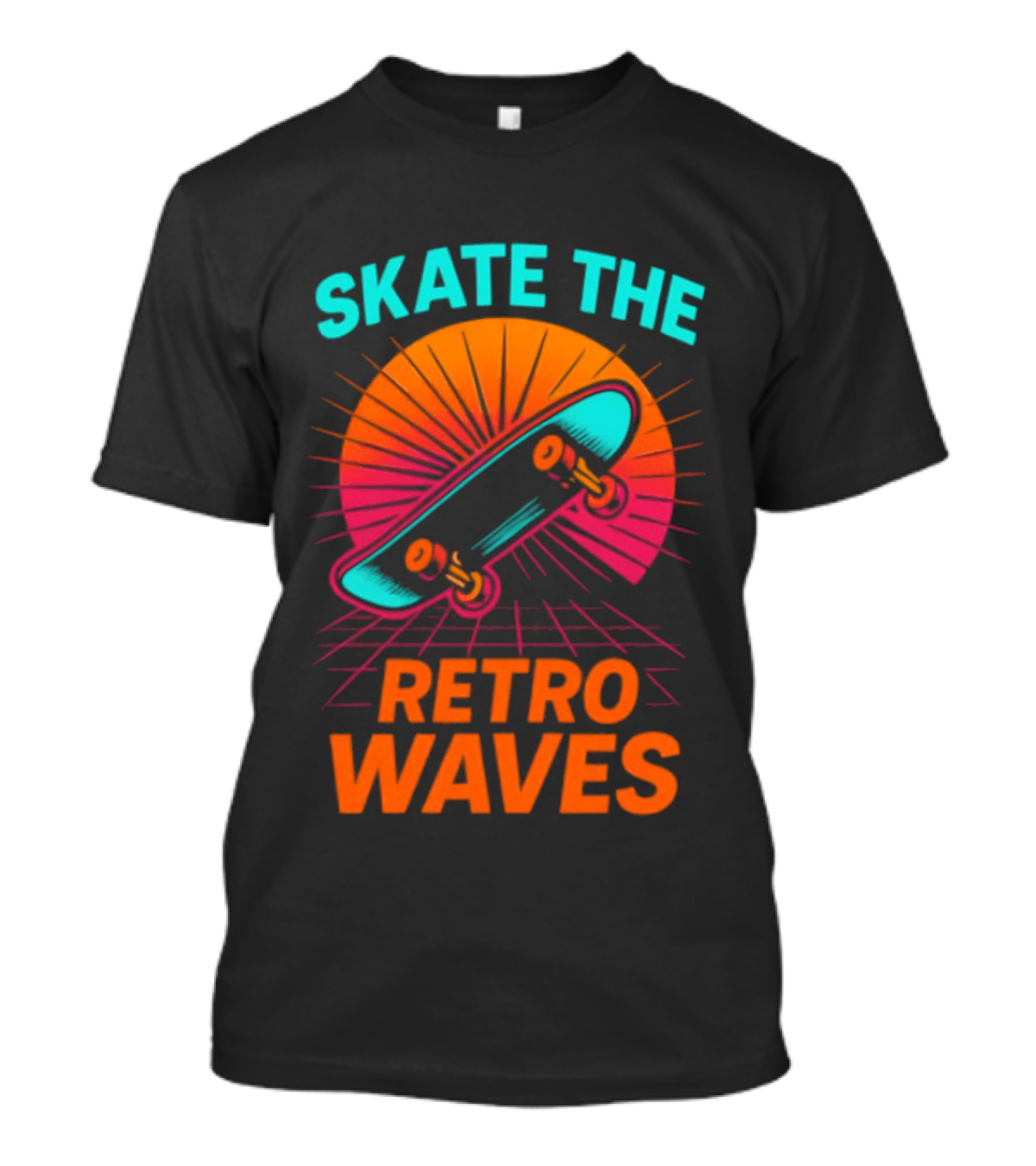 Skate The Retro Waves T-Shirt