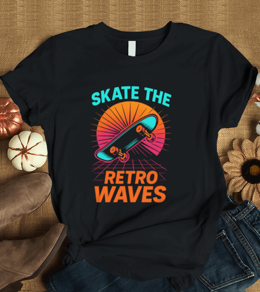 Skate The Retro Waves T-Shirt