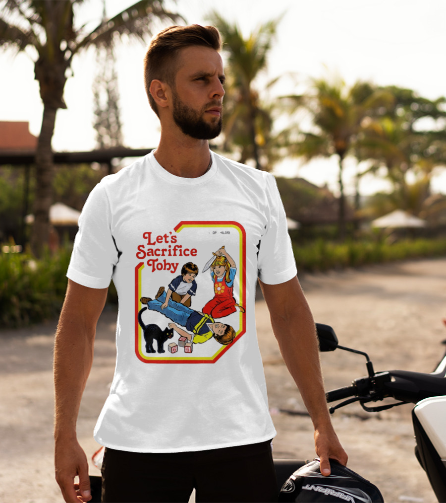 Let's Sacrifice Toby Steven Rhodes Retro Game T-Shirt