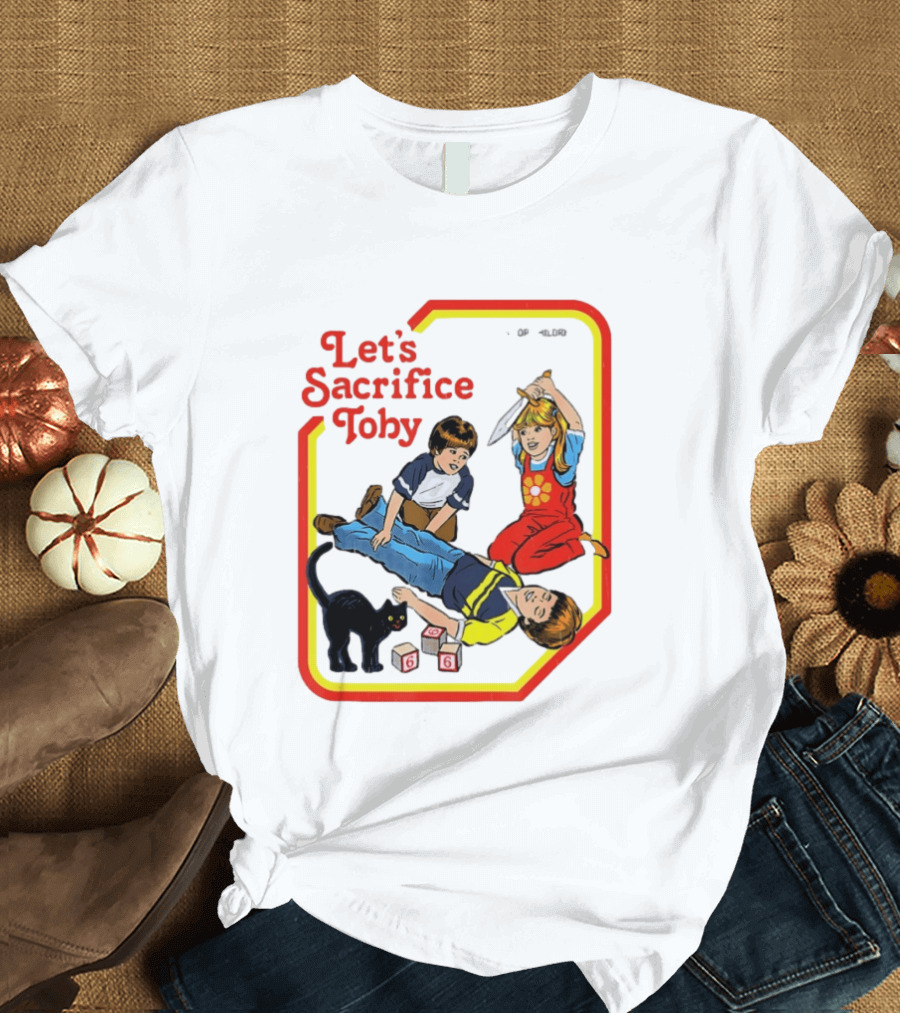 Let's Sacrifice Toby Steven Rhodes Retro Game T-Shirt