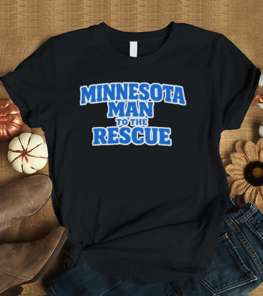 Minnesota Man To The Rescue Heroic Adventure T-Shirt
