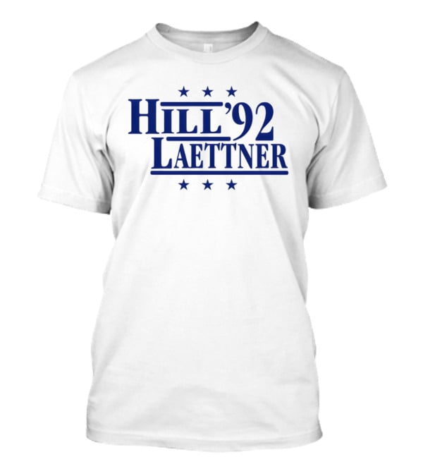 Hill Laettner '92 Duke Blue Devils Basketball Legends T-Shirt