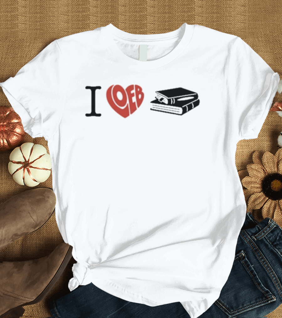 Lisa Loeb I Heart Loeb Books Valentine's Day T-Shirt