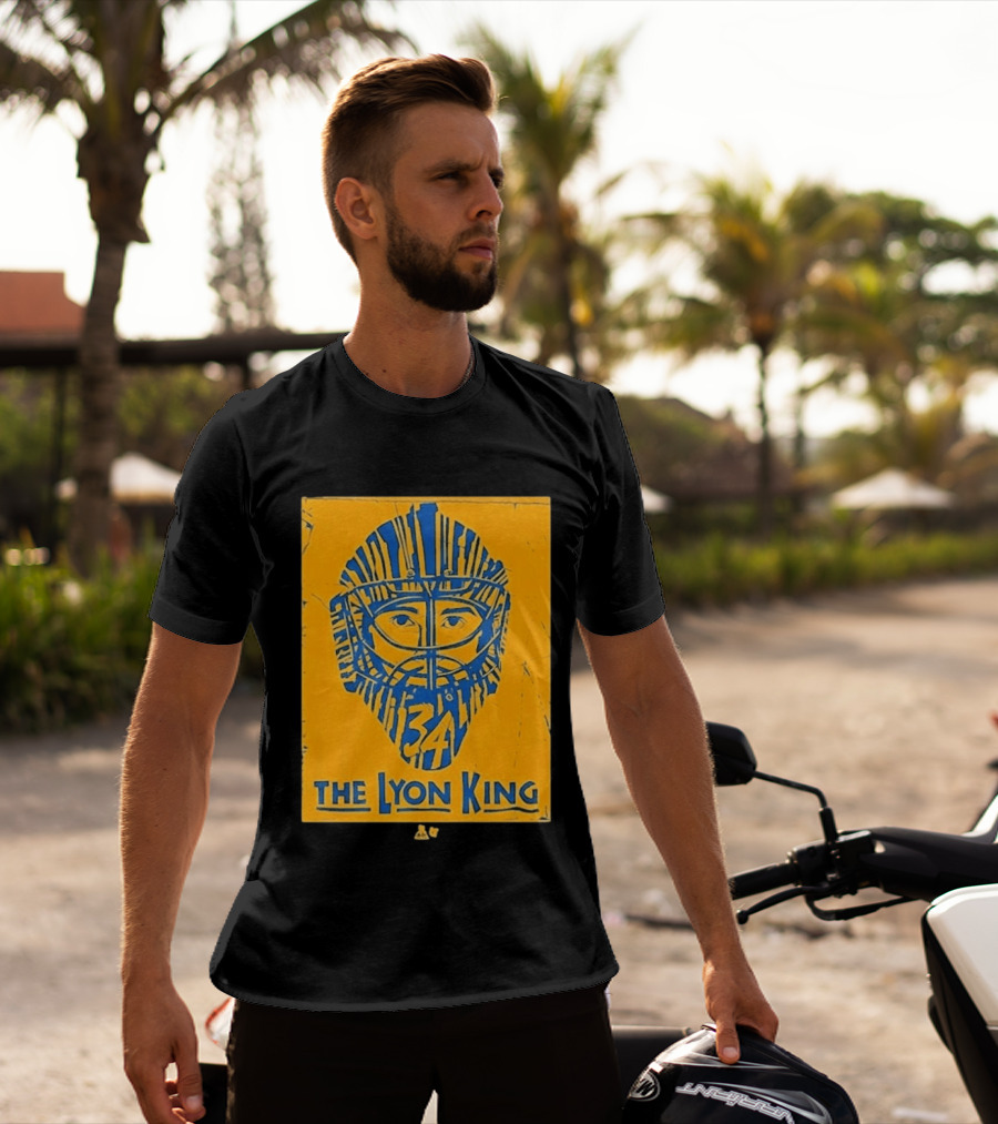 The Lyon King 34 Hockey Mask T-Shirt