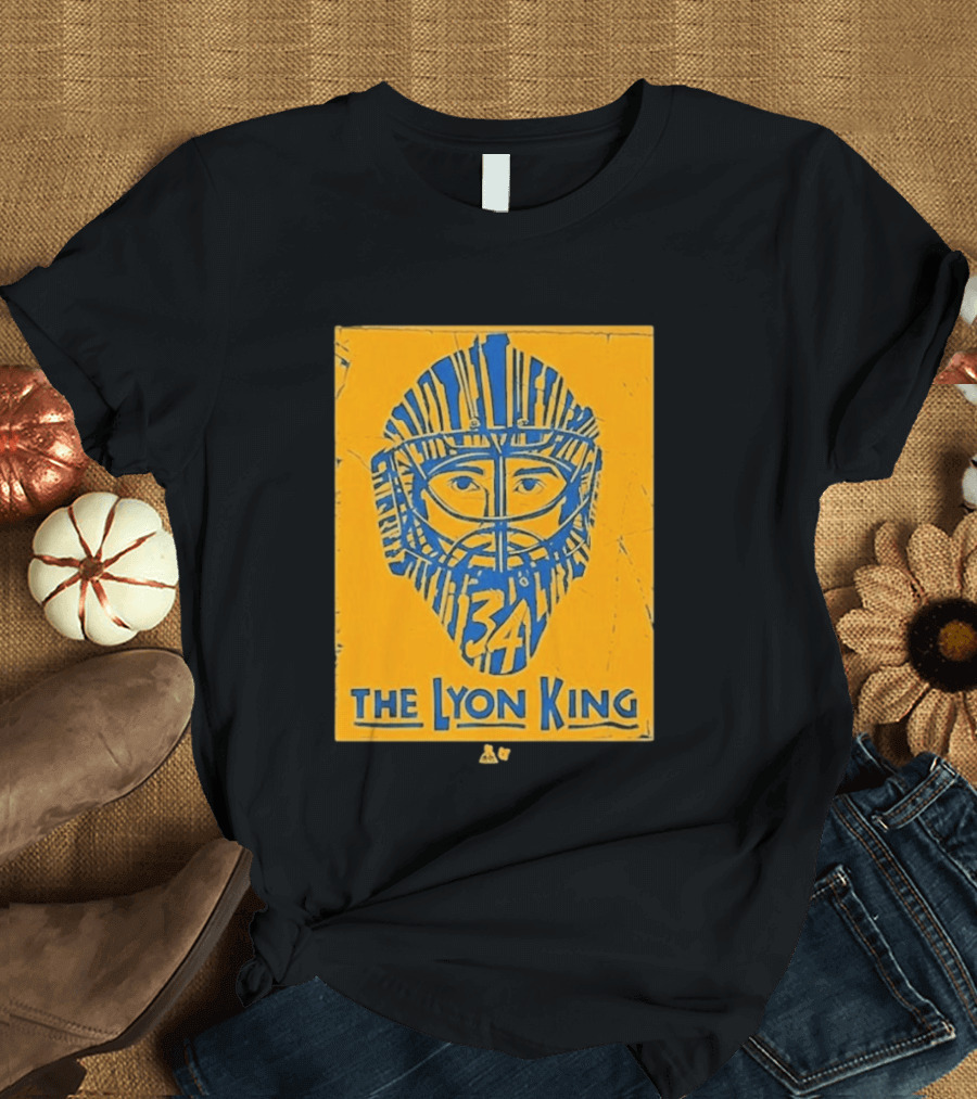 The Lyon King 34 Hockey Mask T-Shirt