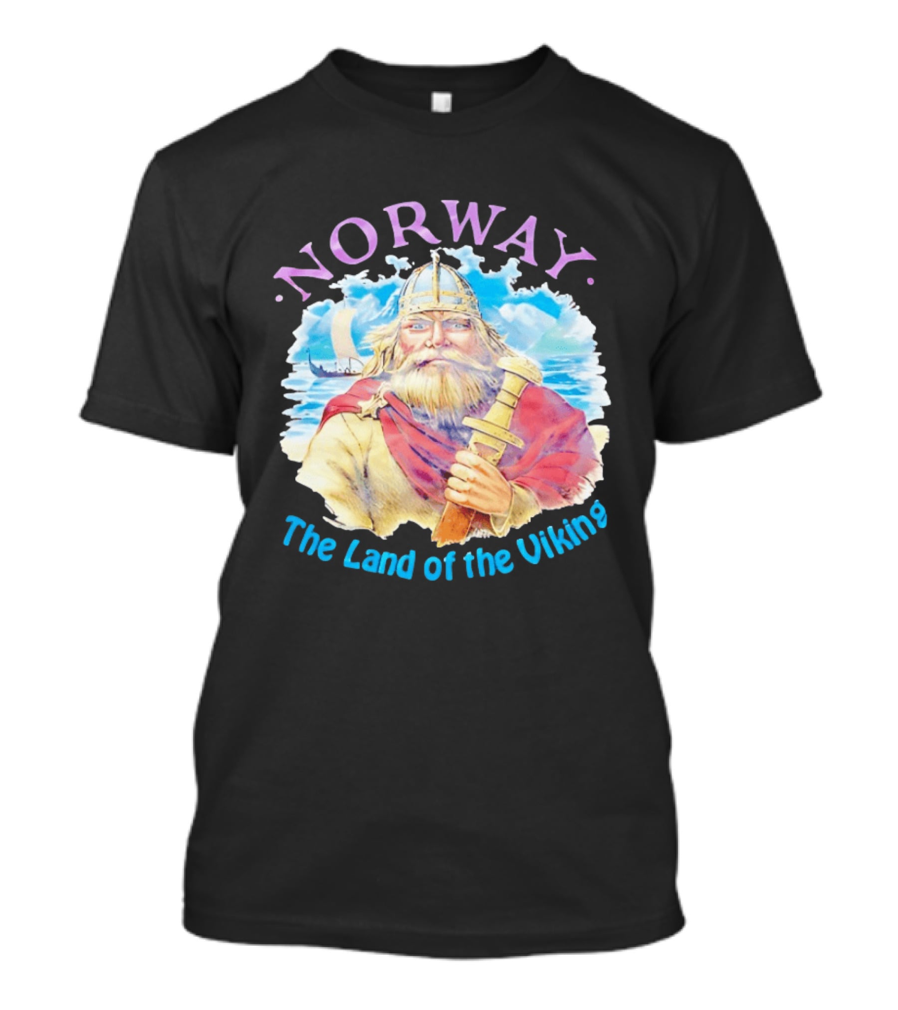 Norway The Land Of The Viking Warrior Adventure Ocean Voyage T-Shirt