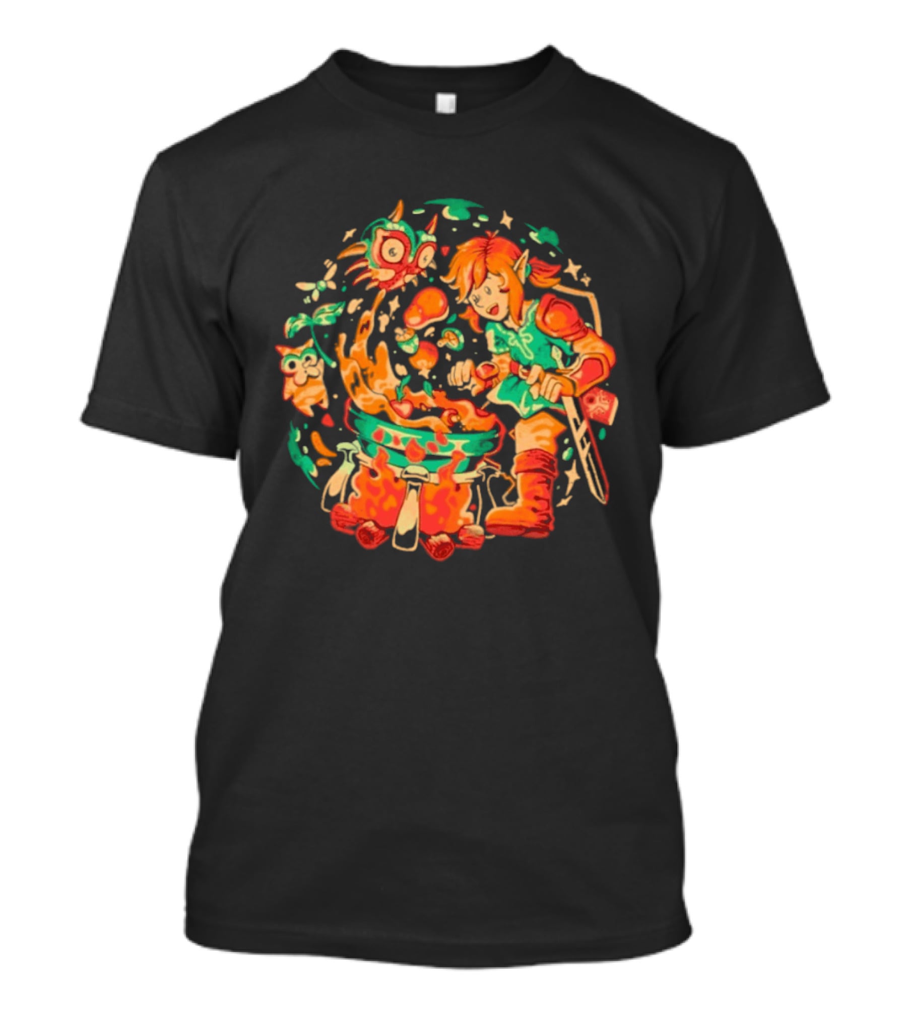 The Legend Of Stew Cooking Adventure Fantasy T-Shirt