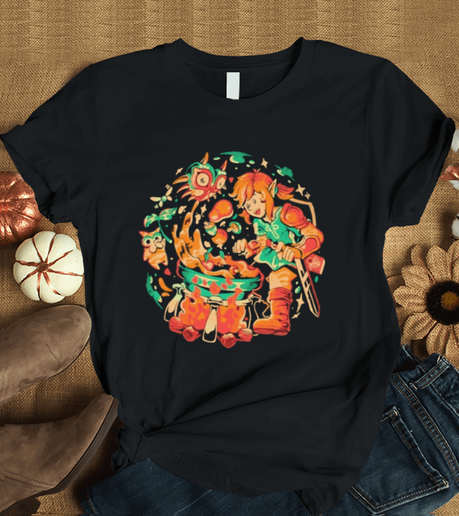 The Legend Of Stew Cooking Adventure Fantasy T-Shirt