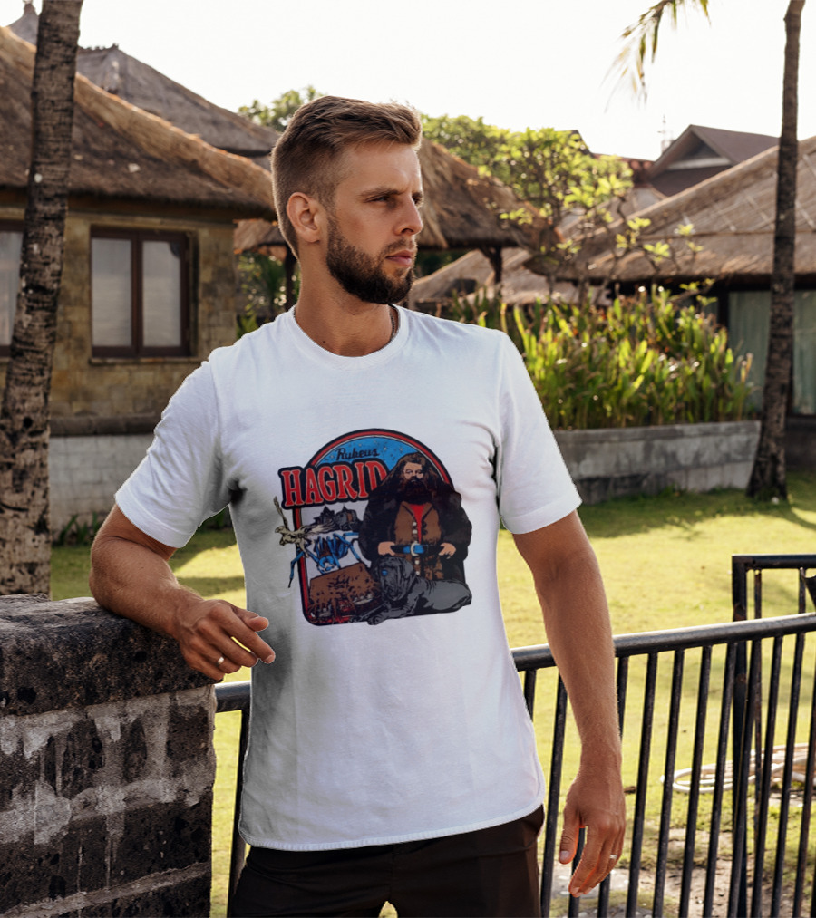 Rubeus Hagrid Aragog Buckbeak Fang Monster Book Of Monsters Hogwarts T-Shirt