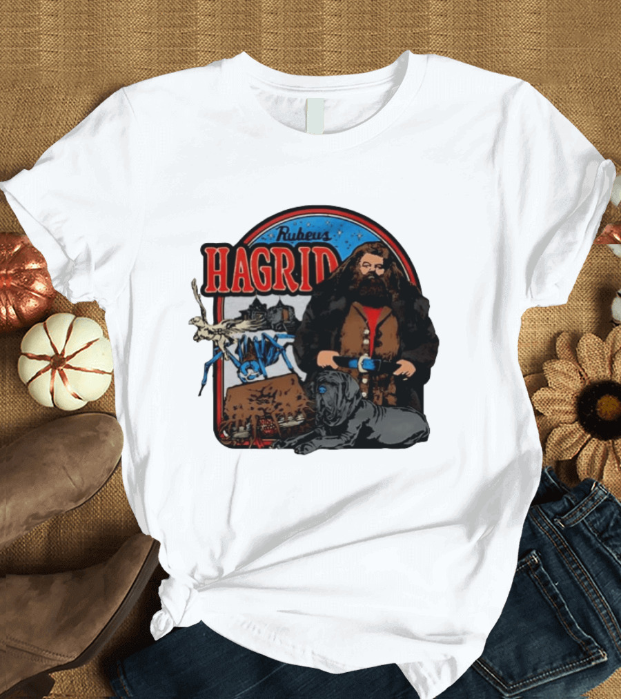 Rubeus Hagrid Aragog Buckbeak Fang Monster Book Of Monsters Hogwarts T-Shirt