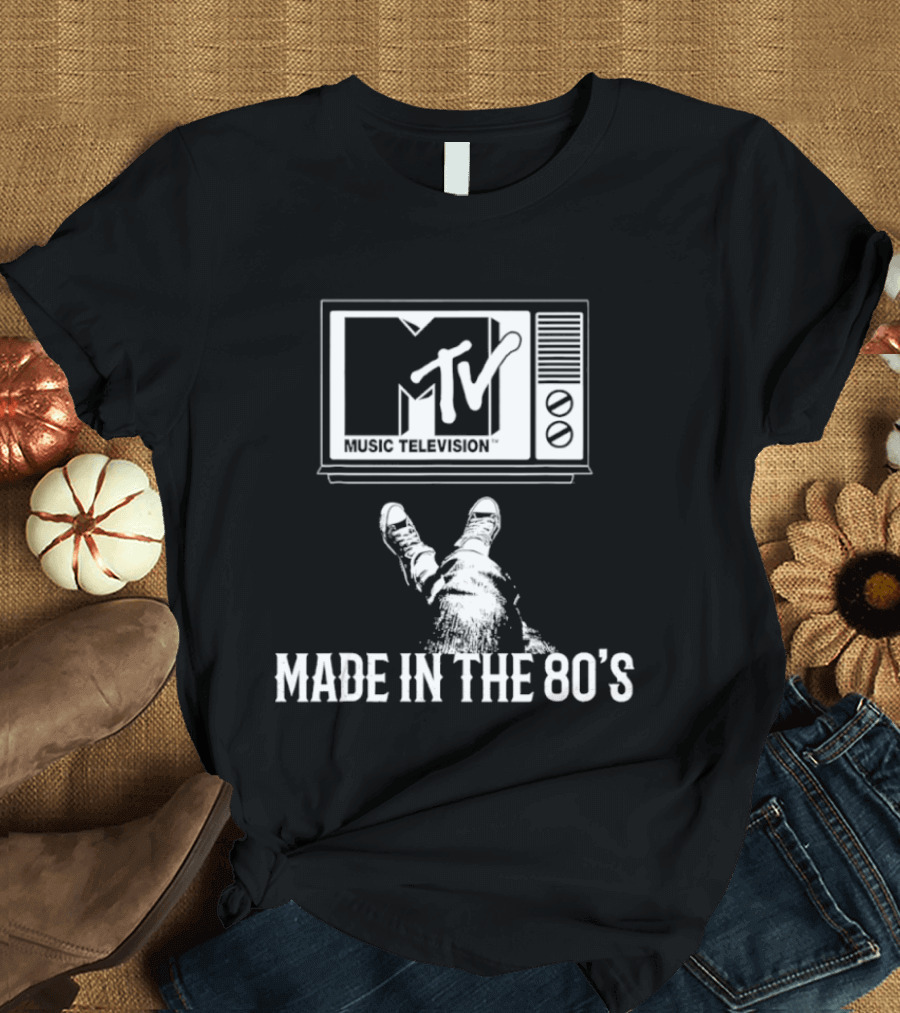MTV Music Television Vintage Made In The 80's T-Shirt