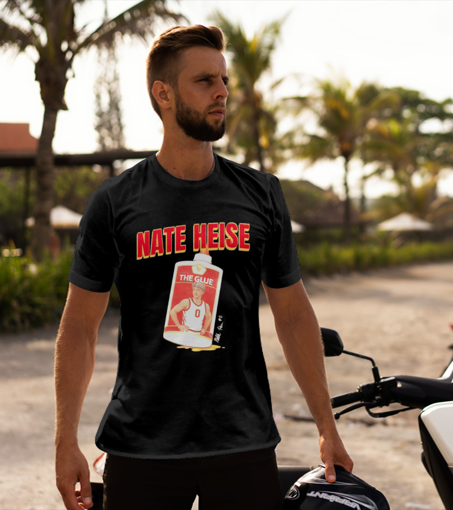 Nate Heise The Glue Bottle Basketball Player T-Shirt