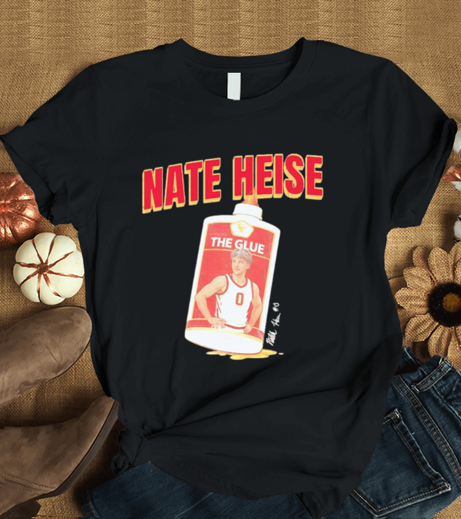 Nate Heise The Glue Bottle Basketball Player T-Shirt