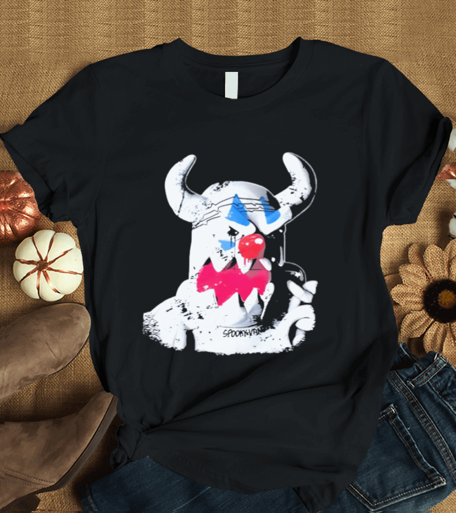 Spooky Woods Vameee 2026 Monster Clown Mask T-Shirt