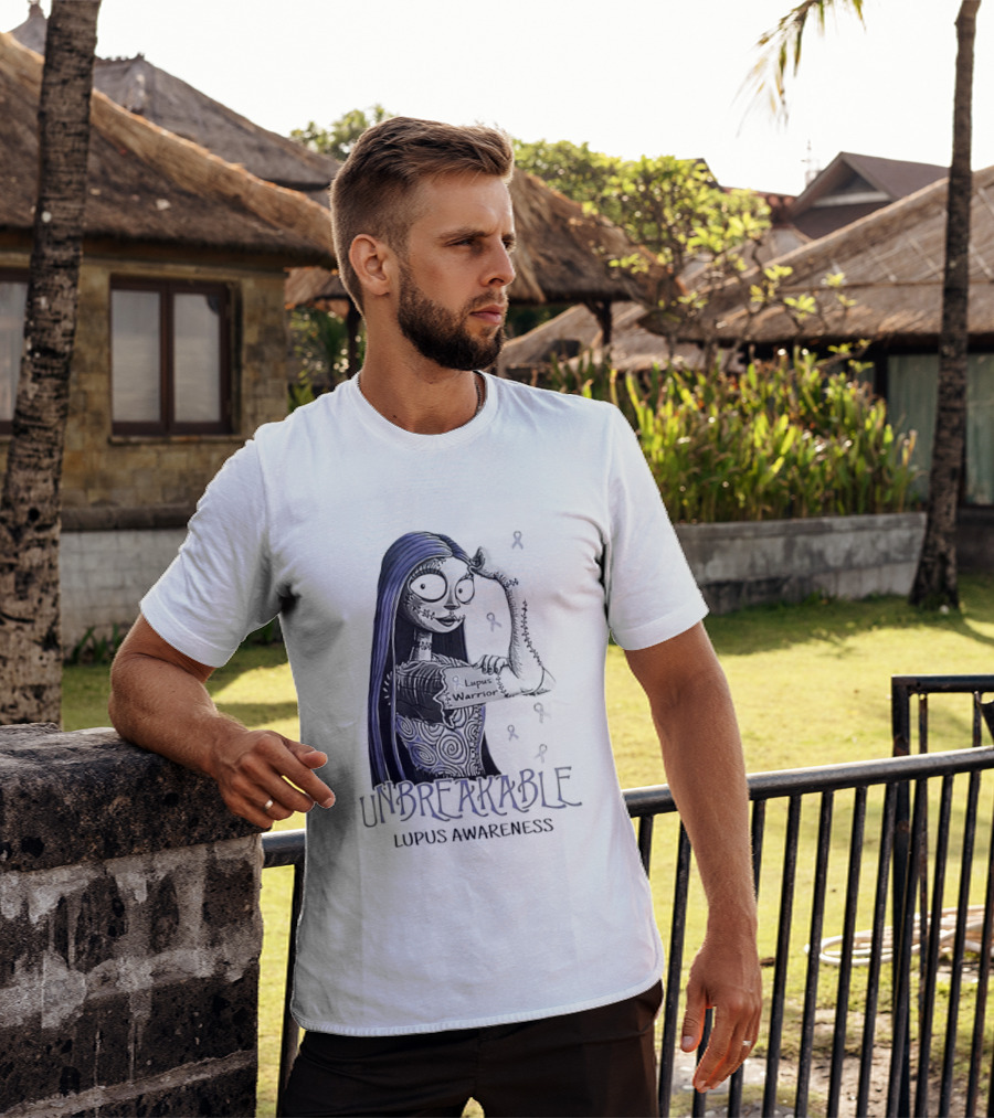 Unbreakable Lupus Awareness Sally Character ז T-Shirt