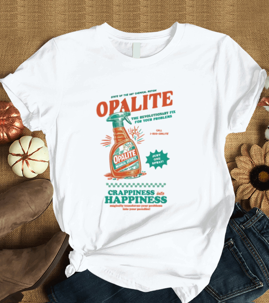 Opalite State Of The Art Chemical Potion Craftiness And Happiness T-Shirt