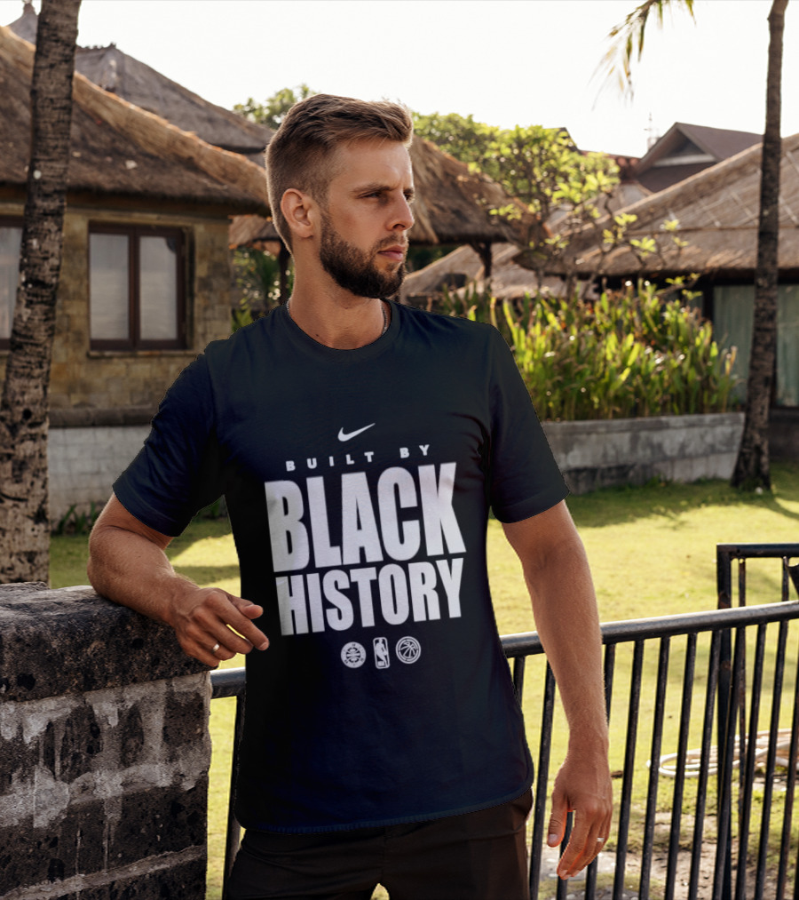 Nike Built By Black History San Antonio Spurs NBA T-Shirt