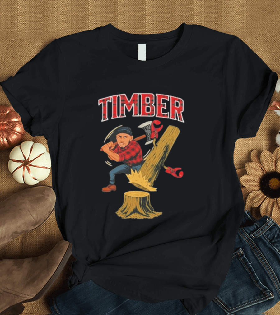 Keith Thurman Timber Lumberjack Axe One Time T-Shirt