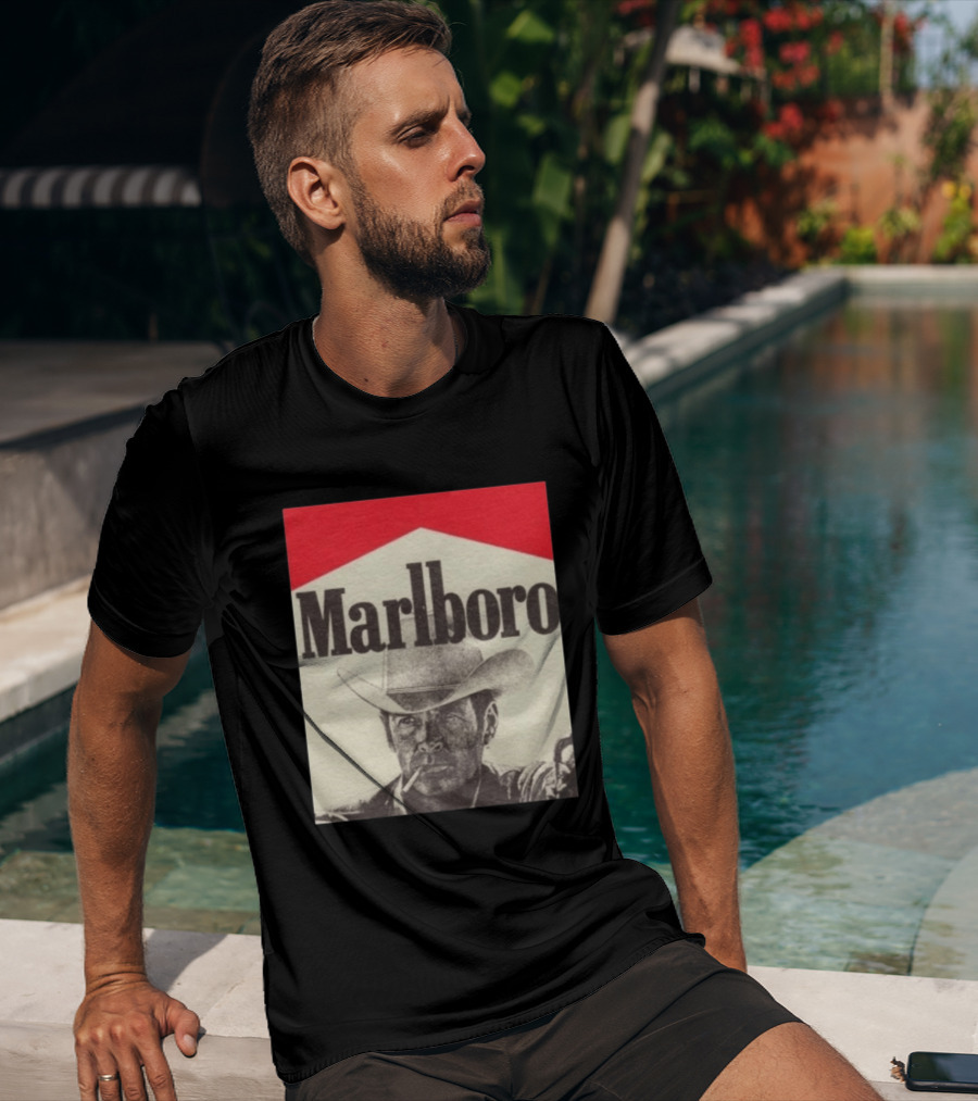 Marlboro Cigarettes Cowboy Marlboro Man Iconic Vintage Style 2026 T-Shirt